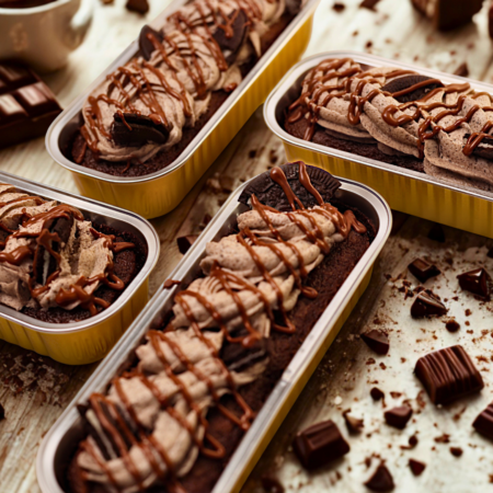 Chocolate cake with oreo buttercream