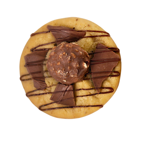 Nutella cookie with molten center.